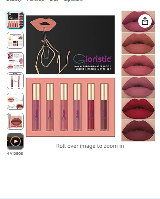 Gloristic | Waterproof | 6pcs
